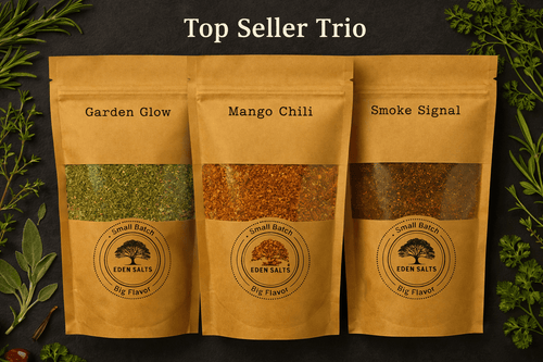 Top Seller Trio: February - Eden Salts