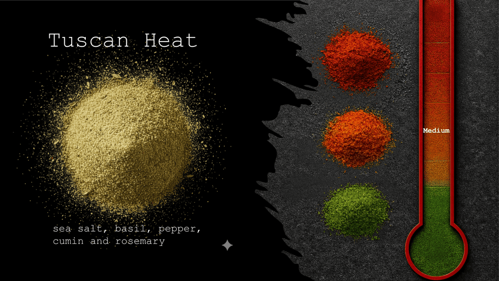 Tuscan Heat Basil Salt - Eden Salts