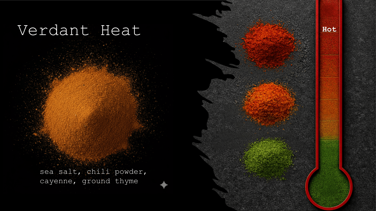 Verdant Heat Seasoning - Eden Salts